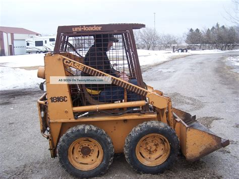 case 1816c skid steer specs|case 1816 skid steer value.